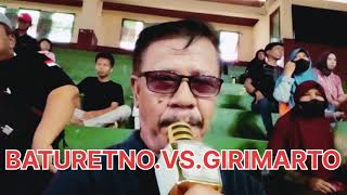 TIMBANGANE NGOPO:BATURETNO.VS.GIRIMARTO( VOLI PUTRA)