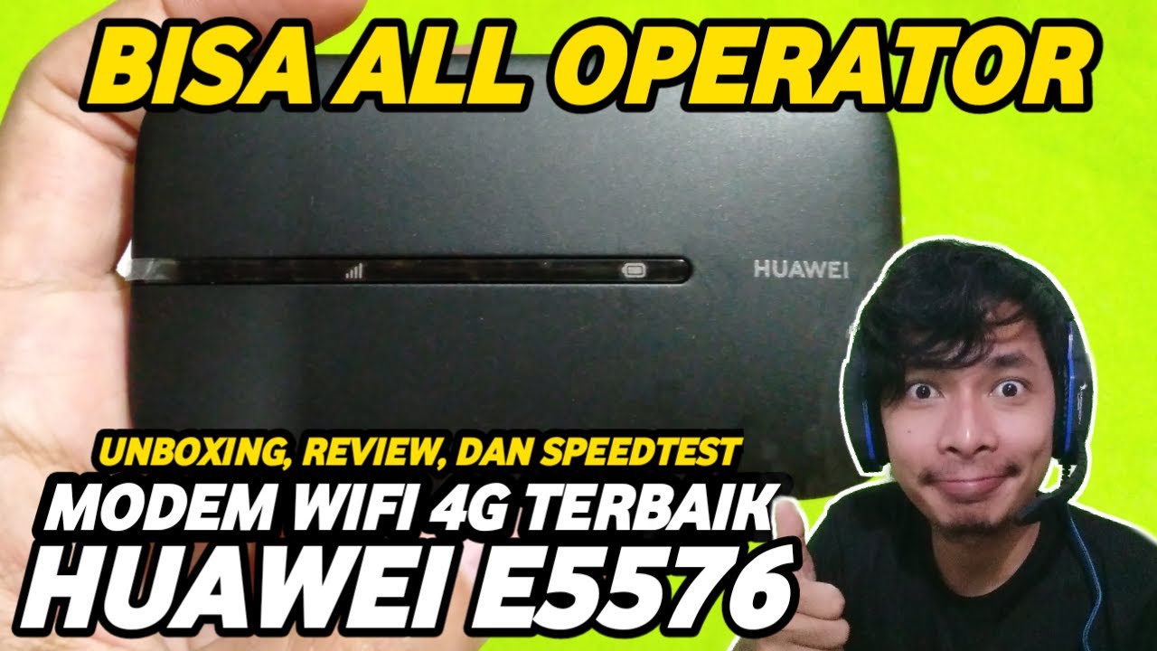 MODEM WIFI 4G TERBAIK COCOK UNTUK GAME DAN LIVE STREAMING | Review Mifi ...