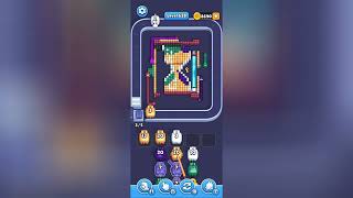 Pixel Flow Level 628 Solution Walkthrough