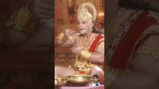 आखिर एक तुलसी के पत्ते से हनुमान जी की भूख कैसे शांत हुई 🚩🚩🙏🙏 #viralvideo #shorts #trending #hanuman