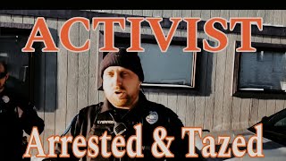 Wasilla, Alaska Police Lost it!! "I'm telling you right now" 409 arrested live