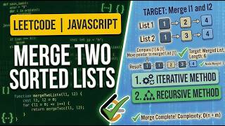 21. Merge Two Sorted Lists - LeetCode JavaScript