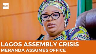 Lagos Assembly Crisis: Meranda Assumes Office, Obasa's Future Uncertain