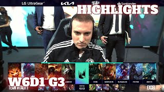 VIT vs XL - Highlights | Week 6 Day 1 S12 LEC Summer 2022 | Vitality vs Excel W6D1