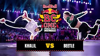 B-Boy Khalil vs B-Boy Beetle | Top 16 | Red Bull BC One World Final Mumbai 2019