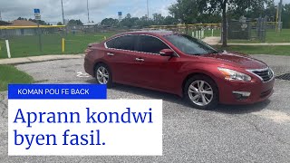 KOMAN POU W FE BACK - APRANN KONDWI MACHIN OTOMATIK- PART II