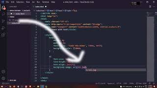 CSS Text Portrait Effect CSS Tricks Cool CSS Effects | Code With NJ #Codewithnj #css #html
