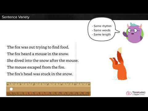 Why is sentence variety important?