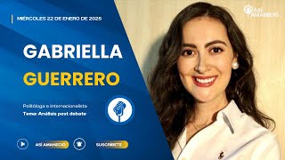 Abg. Gabriella Guerrero - Politóloga e internacionalista