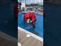 life raft demo sailing liferaft panama shelterbay