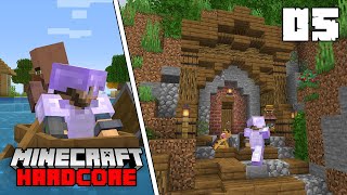 Minecraft Hardcore Let's Play - THE MINE ENTRANCE!!! - Episode 5