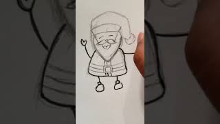 How to Draw Santa 🎅😱 Step by Step Sketch Tutorial 😲 Santa 🎅 Drawing for beginners 😍