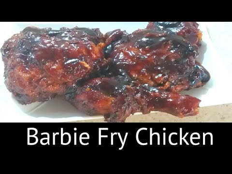 Juicy Bbq Fry Chicken |Jamaican Style Barbie Fry Chicken - YouTube