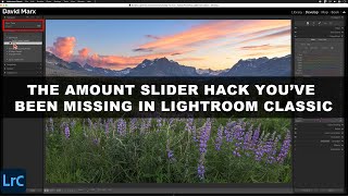 The AMOUNT SLIDER HACK That You've Been Missing In LIGHTROOM CLASSIC - (Color Editing Tips)