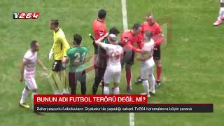 Amedspor jilet Olayı ! Sakaryaspor maçında Amedsporlu Mansur Çalar jilet mi kullandı?