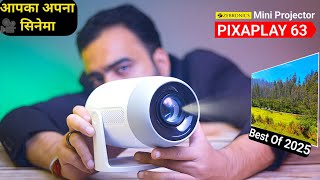 Zebronics Pixaplay 63 Portable Full HD Projector Full Review