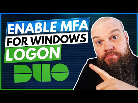 How to enable MFA at Windows login with DUO