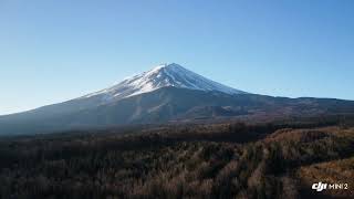 鳴沢村からの富士山🗻!  2025年2月14日 Dji Mini 2 / MotoＧ8