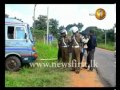 bus topples in wanathavilluwa