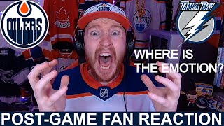 EMOTION | Post-Game Fan Reaction: Oilers vs Lightning - 02.25.25