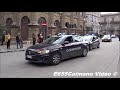 hd sirena carabinieri maxi operazione cc 46 arresti corteo 22x auto carabinieri in sirena