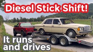 Diesel Chevy S10 Blazer powered by a 1980 Mercedes-Benz 240D // BEN-ZER Episode 1