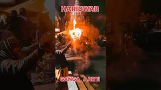 Ganga Aarti 🙏🙏 Haridwar Har Ki Pauri #shorts