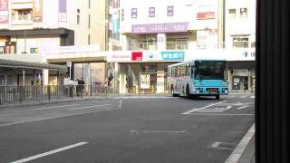 ＜江ノ電バス＞801（PKG-RA274TAN えのんくん号） 藤沢駅