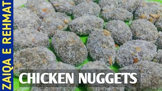 Homemade Chicken Nuggets Recipe | Easy Nuggets Recipe | Crispy Nuggets Recipe for kids lunch box