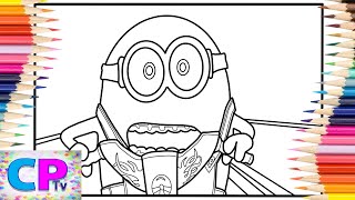 Minions: The Rise of Gru Coloring Pages/Minions on a Motorbike/Elektronomia - Sky High [NCS Release]