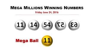 Mega Millions results Winning Numbers June 24, 2016; jackpot to $390 million