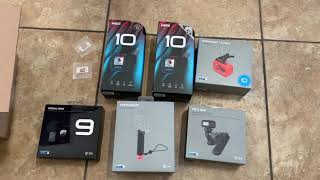 Unboxing the GoPro Hero 10 with accessory bundle