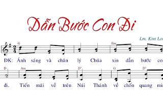 Dẫn Bước Con Đi (tập hát) - Lm.Kim Long -  AnnaSaoMai