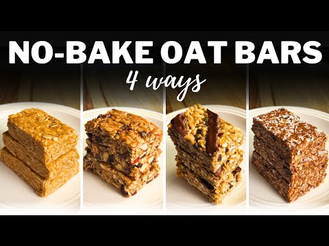 No-Bake Trail Mix Snack Bars Recipe