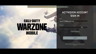 How To Create a CALL OF DUTY : WARZONE Mobile  Account || #trending #viral #callofduty #shorts