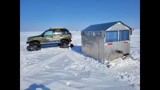 NCOR Moving Day, Lake of the Woods January Walleyes