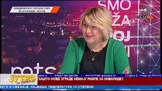 StudioB Jutro sa Sanjom - GORDANA PUŠARA , UDRUŽENJE OSOBA SA INVALIDITETOM BEOGRADA