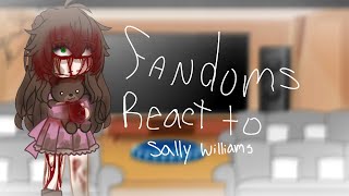 Forcing fandoms to react to each other// Sally Williams//Part 2// blood warning ⚠️