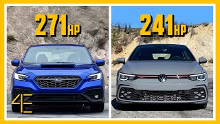 Subaru WRX vs Volkswagen Golf GTI | Car Spec Comparison | 4enthusiasts