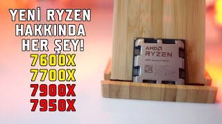 Yeni AMD İşlemciler Almaya Değer mi? Ryzen 7600X 7700X 7900X ve 7950X Hakkında H