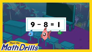 Meet the Math Drills - Subtraction (FREE) | Preschool Prep Company