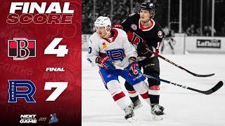 HIGHLIGHTS: Belleville Senators - 4 @ Laval Rocket - 7