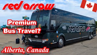 Canada Premium Highway Bus | RED ARROW | Edmonton - Calgary