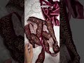 velvet dupatta design with lace youtubeshorts shorts