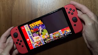 Tetris DX (Game Boy) Nintendo Switch OLED Gameplay