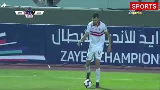 شاهد هدف مباراه الزمالك و القادسيه و تأهل الزمالك لدور16