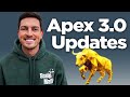 New Apex Trader Funding 3.0 Rules (New Payout Structure!) & Day Trading Session Recap | October 18