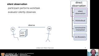 MSCI343 - HCI /// 2020F /// L16 Qualitative Methods (Part 1/4)