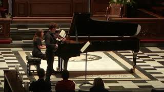 Nachtmusik: Jeremy Weinstein, violin, and Julia de Luca, piano