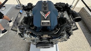 2025 C8 Corvette ZR1 LT7 5.5L Twin Turbo V8 Full Engine walk around!